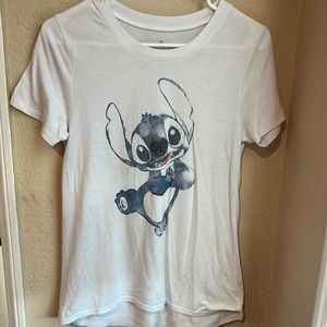 Stitch white shirt